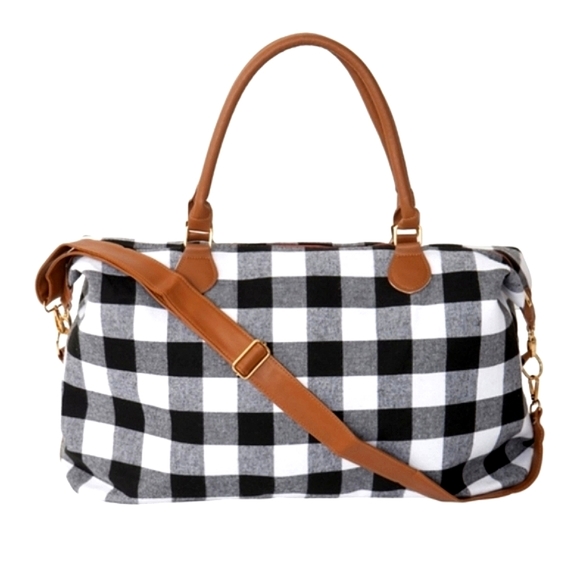 Handbags - Buffalo Print Duffel Bag✨️